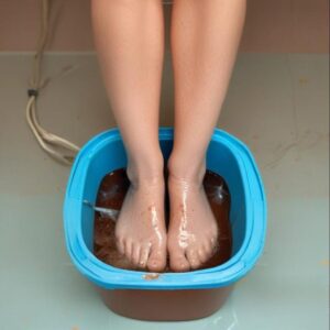 Ionic Foot Detox Bath in Ponce Medical Acupuncture and Intravenous Therapy with Dr Antonio Gonzalez Sotomayor